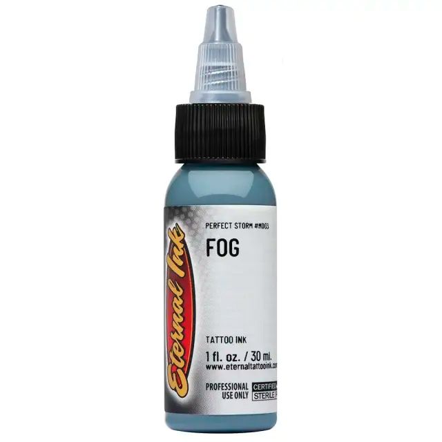 Fog Ink – Pigmento gris suave de Eternal Ink ideal para trabajos profesionales.