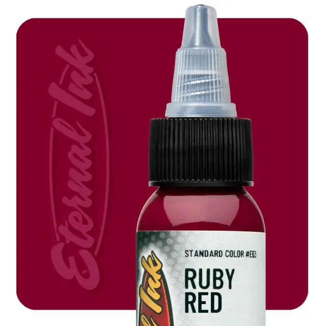 Eternal Ink Ruby Red – Tinta profesional para tatuajes